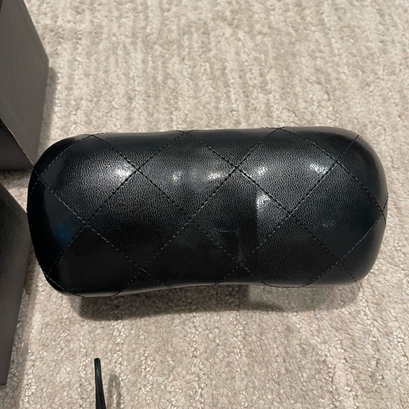 Chanel Sunglasses boxes with quilted lambskin hard case. - Picture 4 of 4